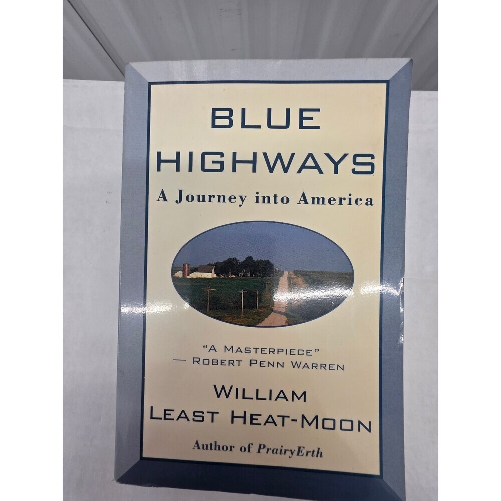 Blue Highways William Least Heat-Moon 1991 Second Paperback Edition Travel